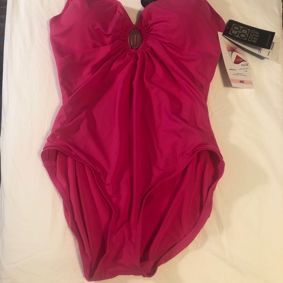 Coco Reef Pandora One Piece Swimsuit 40C NWT Size 16 - Picture 5 of 10